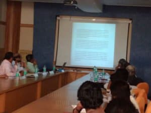 Guest lecture presentation at Chinmaya IAS Academy, Chennai
