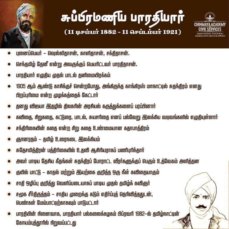 சுப்பிரமணிய பாரதியார்