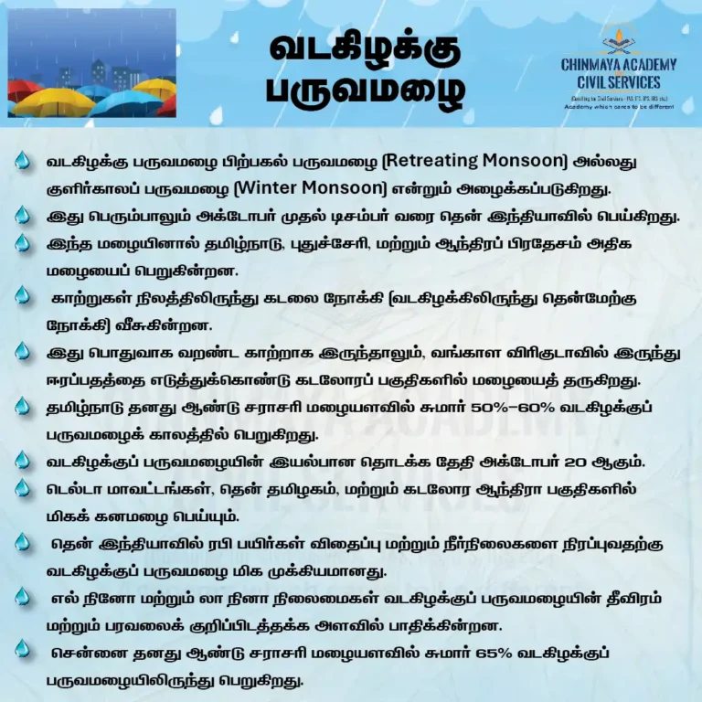வடகிழக்கு பருவமழை